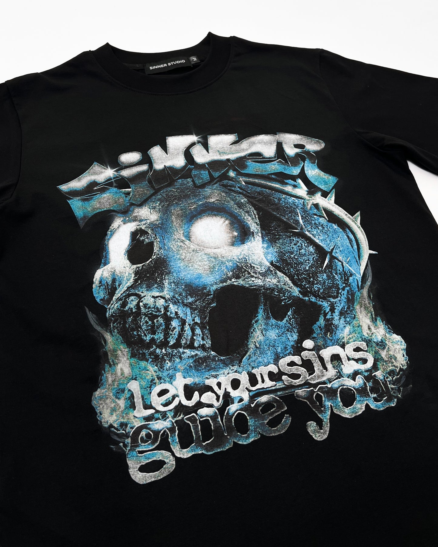 BURNING SKULL T-SHIRT