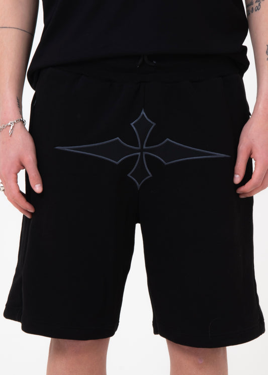 CROSS LOGO SHORTS